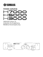 Yamaha H-3000 - Owners Manual 